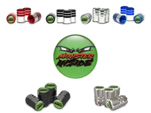Wheel Valve Caps for Cars Metallic